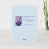 Dalmatische Spotty Dog Schattigee honden Blank Kaa Kaart (Achterkant)