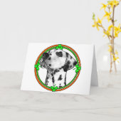 Dalmatische St Patricks Dag Kaart (Gele Bloem)