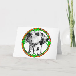 Dalmatische St Patricks Dag Kaart