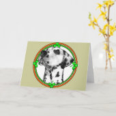 Dalmatische St Patrick's Day Kaart (Gele Bloem)