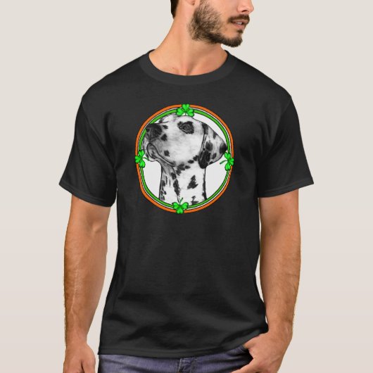 Dalmatische St Patrick's Day T-shirt (Voorkant)