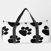 Dalmatische stijl hondenpoten atletische reizen plunjezak (Achterkant)