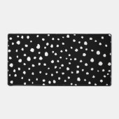 Dalmatische Stippen, Dalmatische spots, zwart-wit Bureaumat (Voorkant)