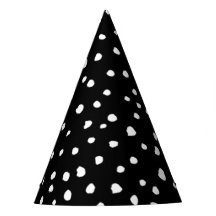 Dalmatische Stippen, Dalmatische spots, zwart-wit