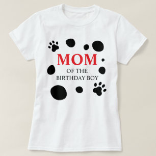 Dalmatische Stippen MOM van de Jarige Job/Juffrouw T-shirt