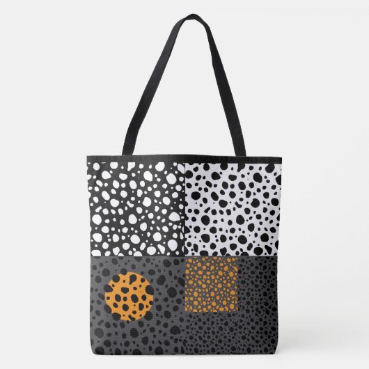 Dalmatische Stippen Tote Bag (Voorkant)