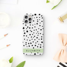 Dalmatische Stippen, Vlekken, Zwart-wit, Jouw naam