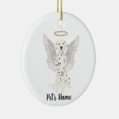 Dalmatische Sympathie Herdenking Keramisch Ornament (Rechts)
