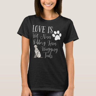 Dalmatische T-Shirt Cute Hondenliefhebber Gift