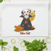 Dalmatische Trick or treat Theedoek (Gevouwen)