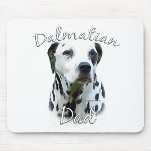 Dalmatische vader 2 muismat (Voorkant)