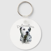 Dalmatische vader 2 sleutelhanger (Voorkant)
