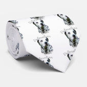Dalmatische vader 2 stropdas (Opgerold)