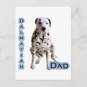 Dalmatische vader 4 briefkaart (Voorkant)