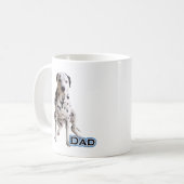 Dalmatische vader 4 koffiemok (Voorkant links)