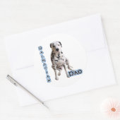 Dalmatische vader 4 - Sticker (Envelop)