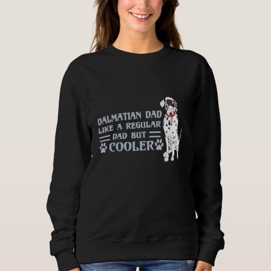 Dalmatische vader als een gewone vader, maar koele trui (Voorkant)