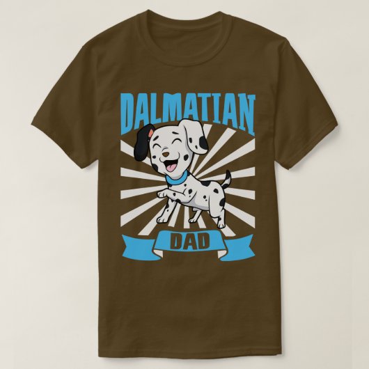 Dalmatische Vader Dalmatiër T-shirt (Design voorkant)
