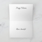 Dalmatische valentijn feestdagen kaart (Binnen)