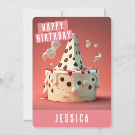 Dalmatische Verjaardag Kaart (Voorkant)