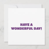 Dalmatische verjaardagsfeestje kaart (Achterkant)