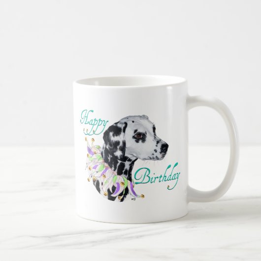 Dalmatische Verjaardagswens Koffiemok (Rechts)