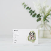 Dalmatische Visitekaartjes (Staand voorkant)