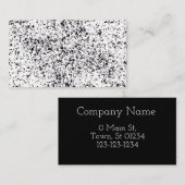 Dalmatische Visitekaartjes voor afdrukontwerp (Voorkant / Achterkant)