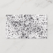 Dalmatische Visitekaartjes voor afdrukontwerp (Voorkant)