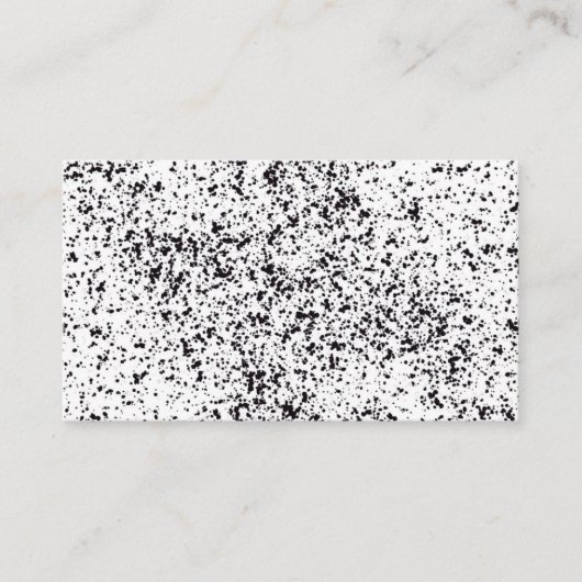 Dalmatische Visitekaartjes voor afdrukontwerp (Voorkant)