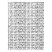 Dalmatische vlekken afdrukken tafelkleed (Voorkant)