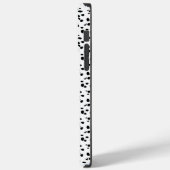 Dalmatische vlekken afdrukken zwart-wit Case-Mate iPhone case (Achterkant / Links)