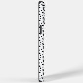 Dalmatische vlekken afdrukken zwart-wit Case-Mate iPhone case (Achterkant / Rechts)