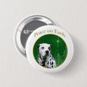 Dalmatische Vrede Ronde Button 5,7 Cm (Voorkant /achterkant)