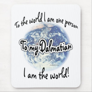 Dalmatische Wereld 2 Muismat