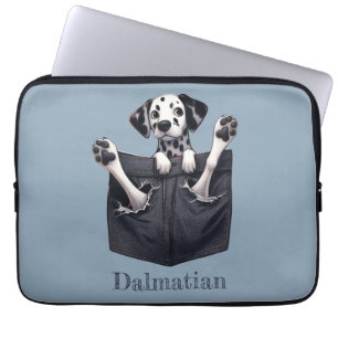 Dalmatische zakhond laptop sleeve
