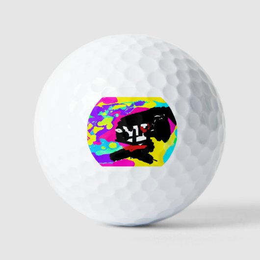 Dalmatische zomer stropdas droog golfballen (Voorkant)