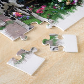 Dalmatische zomertuin legpuzzel (Zijkant)