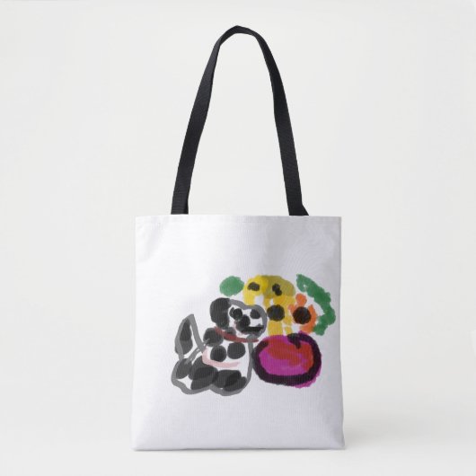 Dalmatische zonnebloemen tote bag (Voorkant)