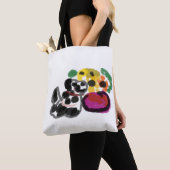 Dalmatische zonnebloemen tote bag (Dichtbij)