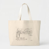 Dalmunzie Castle, Highlander, Westies Canvas tas (Voorkant)