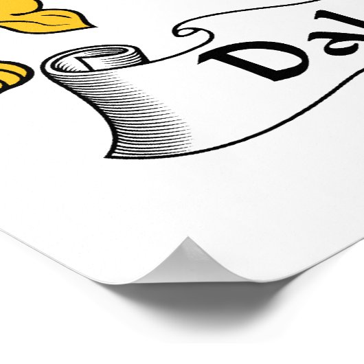 Dalrymple Family Crest Poster (Hoek)