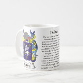 Dalton, de oorsprong en betekenis van een mok (Voorkant links)