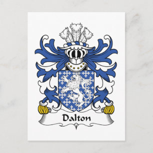 Dalton Family Crest Briefkaart