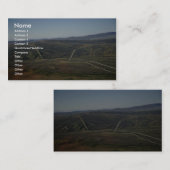 Dalton Highway en Trans-Alaska Pipeline Visitekaartje (Voorkant / Achterkant)