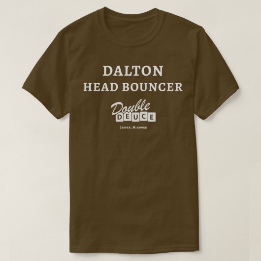 DALTON Hoofd Uitsmijter Dubbel Deuce T-shirt (Design voorkant)
