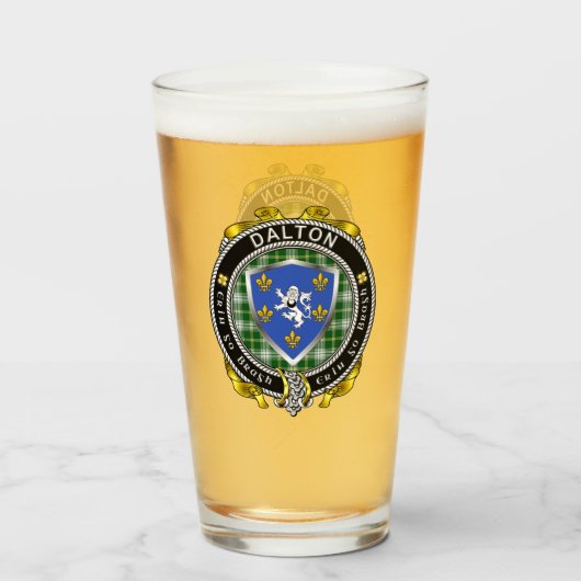 Dalton Irish Beer Glass Glas (Voorkant gevuld)