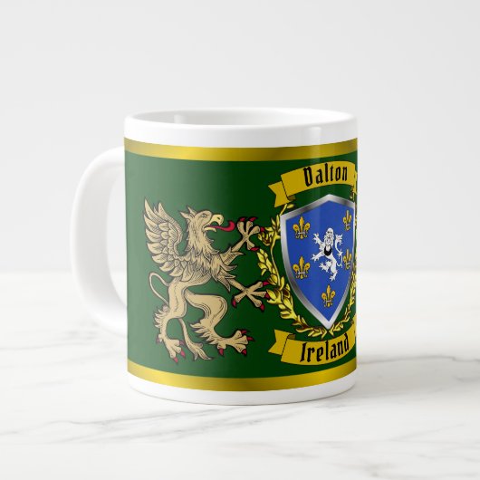 Dalton Irish Shield & Griffins Grote Koffiekop (Links)