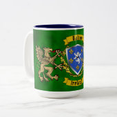 Dalton Irish Shield & Griffins Tweekleurige Koffiemok (Voorkant links)