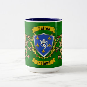 Dalton Irish Shield & Griffins Tweekleurige Koffiemok